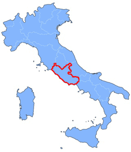 Die Region Latium