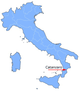 Lage von Catanzaro
