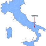Potenza – die Hauptstadt der Region Basilikata in Italien
