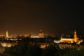 Florenz bei Nacht