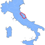 Die Region Marken in Italien
