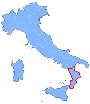 Die Region Kalabrien