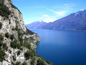 Blick auf den Gardasee