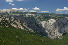 Gennargentu Gebirge auf Sardinien
