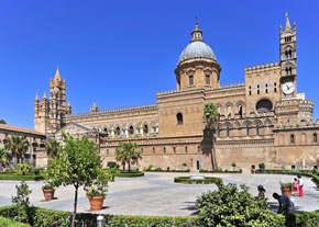 Die Kathedrale in Palermo