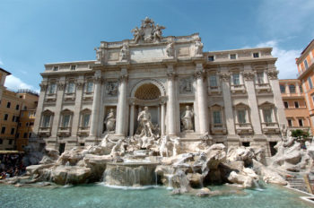 Der Trevibrunnen in Rom