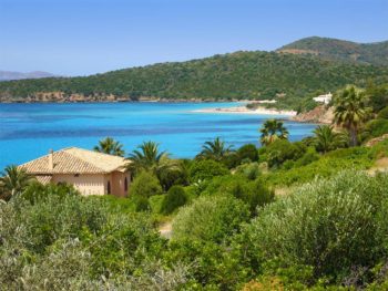 Bucht an der Costa Smeralda