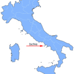 Casamicciola Terme auf der Insel Ischia